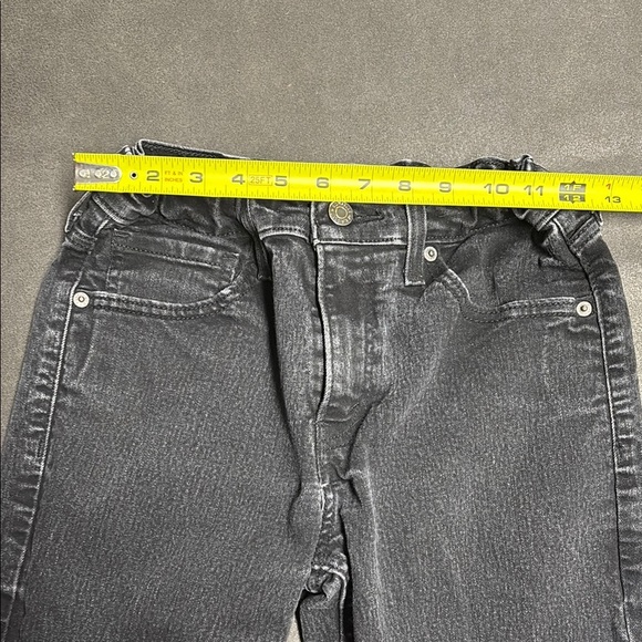 Altered Distressed Levi’s Black Jeans - Picture 7 of 9